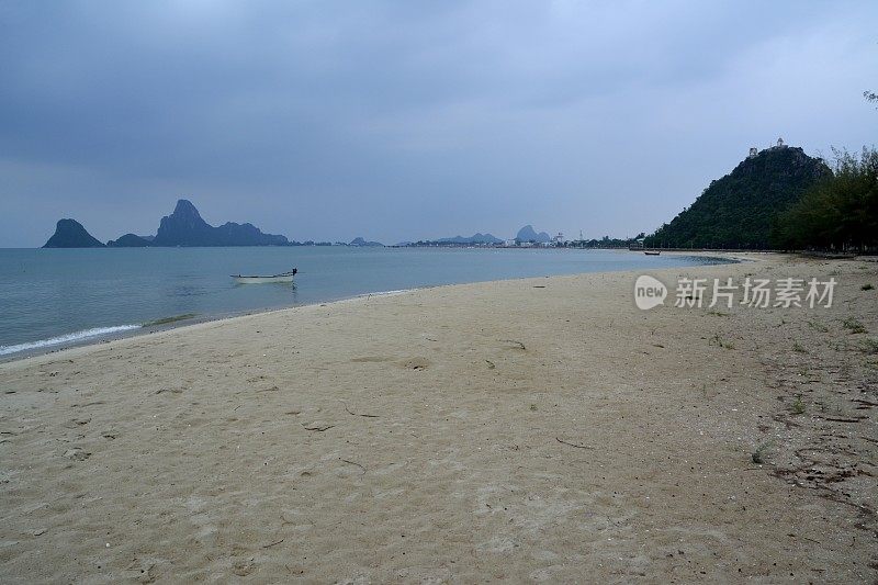 泰国Prachuap Khiri Khan海滩